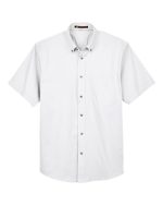 Harriton M500S - Men's Easy Blend™ Twill Dress Shirt with Stain-Release - Image 6