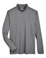 Team 365 TT31H - Men's Zone Sonic Heather Performance Quarter-Zip Pullover - Image 4
