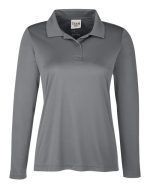 Team 365 TT51LW - Women's Zone Performance Long Sleeve Polo - Image 5