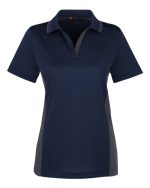 Harriton M386W - Women's Flash Snag Protection Plus IL Colorblock Polo - Image 5