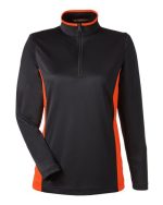 Harriton M786W - Women's Flash Snag Protection Plus IL Colorblock Quarter-Zip Pullover - Image 4