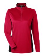 Harriton M786W - Women's Flash Snag Protection Plus IL Colorblock Quarter-Zip Pullover - Image 6
