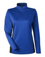 Harriton M786W - Women's Flash Snag Protection Plus IL Colorblock Quarter-Zip Pullover - Image 7