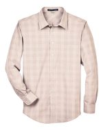 Devon & Jones DG520 - Men's Crown Collection® Glen Plaid Woven Dress Shirt - Image 2