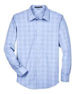 Devon & Jones DG520 - Men's Crown Collection® Glen Plaid Woven Dress Shirt - Image 4