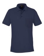 Harriton M205P - Men's Valiant Cotton Snag Protect Pocket Polo - Image 4