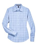 Devon & Jones DG520W - Women's Crown Collection® Glen Plaid Woven Dress Shirt - Image 4