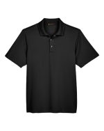 Harriton M345 - Men's Advantage Snag Protection Plus IL Snap Placket Polo - Image 2