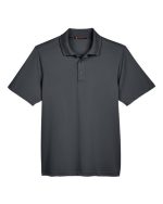 Harriton M345 - Men's Advantage Snag Protection Plus IL Snap Placket Polo - Image 3