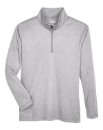 Team 365 TT31HY - Youth Zone Sonic Heather Performance Quarter-Zip Pullolver - Image 2