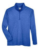 Team 365 TT31HY - Youth Zone Sonic Heather Performance Quarter-Zip Pullolver - Image 9