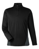 Harriton M786 - Men's Flash Snag Protection Plus IL Colorblock Quarter-Zip Pullover - Image 2