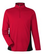 Harriton M786 - Men's Flash Snag Protection Plus IL Colorblock Quarter-Zip Pullover - Image 6
