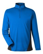 Harriton M786 - Men's Flash Snag Protection Plus IL Colorblock Quarter-Zip Pullover - Image 7