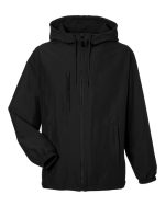 Harriton M73 - Unisex Flex Twill Hooded Jacket - Image 2