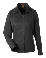 Harriton M585LW - Women's Advantage IL Workshirt - Image 3
