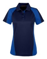 Harriton M385W - Women's Advantage Snag Protection Plus IL Colorblock Polo - Image 6