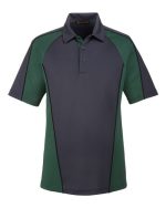 Harriton M385 - Men's Advantage Snag Protection Plus IL Colorblock Polo - Image 5