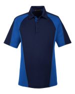 Harriton M385 - Men's Advantage Snag Protection Plus IL Colorblock Polo - Image 6