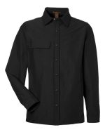 Harriton M72 - Unisex Flex Twill Overshirt - Image 2