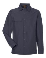 Harriton M72 - Unisex Flex Twill Overshirt - Image 3