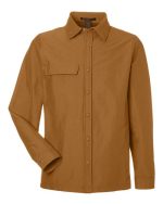 Harriton M72 - Unisex Flex Twill Overshirt - Image 5