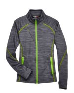 North End 78697 - Women's Flux Mélange Bonded Fleece Jacket - Image 2