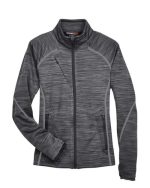 North End 78697 - Women's Flux Mélange Bonded Fleece Jacket - Image 3