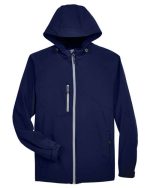 North End 88166 - Men's Prospect Two-Layer Fleece Bonded Soft Shell Hooded Jacket - Image 3