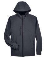 North End 88166 - Men's Prospect Two-Layer Fleece Bonded Soft Shell Hooded Jacket - Image 4