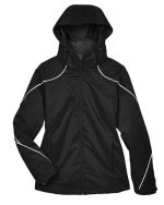North End 78196 - Women's Angle 3-in-1 Jacket with Bonded Fleece Liner - Image 2