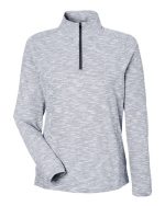 North End NE415W - Women's Eclipse Jacquard Quarter-Zip Pullover - Image 2