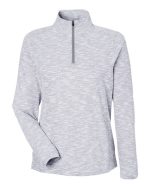 North End NE415W - Women's Eclipse Jacquard Quarter-Zip Pullover - Image 5