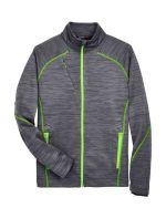 North End 88697 - Men's Flux Mélange Bonded Fleece Jacket - Image 2