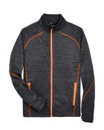 North End 88697 - Men's Flux Mélange Bonded Fleece Jacket - Image 5