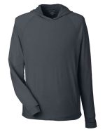 North End NE105 - Unisex JAQ Stretch Performance Hooded Long Sleeve T-Shirt - Image 3