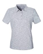 North End NE115W - Women's Eclipse Jacquard Polo - Image 2