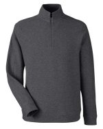 North End NE725 - Men's Spirit Textured Quarter-Zip Pullover - Image 2