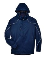 North End 88196 - Men's Angle 3-In-1 Jacket with Bonded Fleece Liner - Image 3