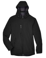North End 88159 - Men's Glacier Insulated Three-Layer Fleece Soft Shell Hood Jacket with Detachable Hood - Image 2