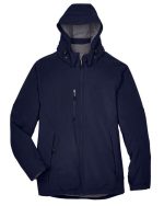 North End 88159 - Men's Glacier Insulated Three-Layer Fleece Soft Shell Hood Jacket with Detachable Hood - Image 3