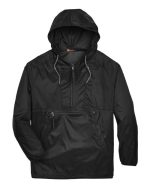 Harriton M750 - Unisex Packable Hooded Nylon Jacket - Image 2