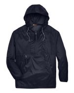 Harriton M750 - Unisex Packable Hooded Nylon Jacket - Image 3