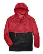 Harriton M750 - Unisex Packable Hooded Nylon Jacket - Image 4