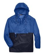 Harriton M750 - Unisex Packable Hooded Nylon Jacket - Image 5