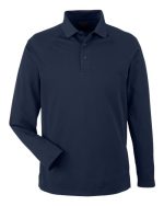 Harriton M208L - Men's Charge Snag and Soil Protect Long Sleeve Polo - Image 4