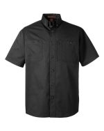 Harriton M585 - Men's Advantage IL Short Sleeve Work Shirt - Image 2