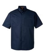 Harriton M585 - Men's Advantage IL Short Sleeve Work Shirt - Image 4