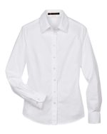Harriton M600W - Women's Long Sleeve Oxford Dress Shirt - Image 5