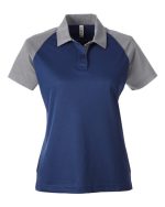 Team 365 TT21CW - Women's Command Snag-Protection Colorblock Polo - Image 2